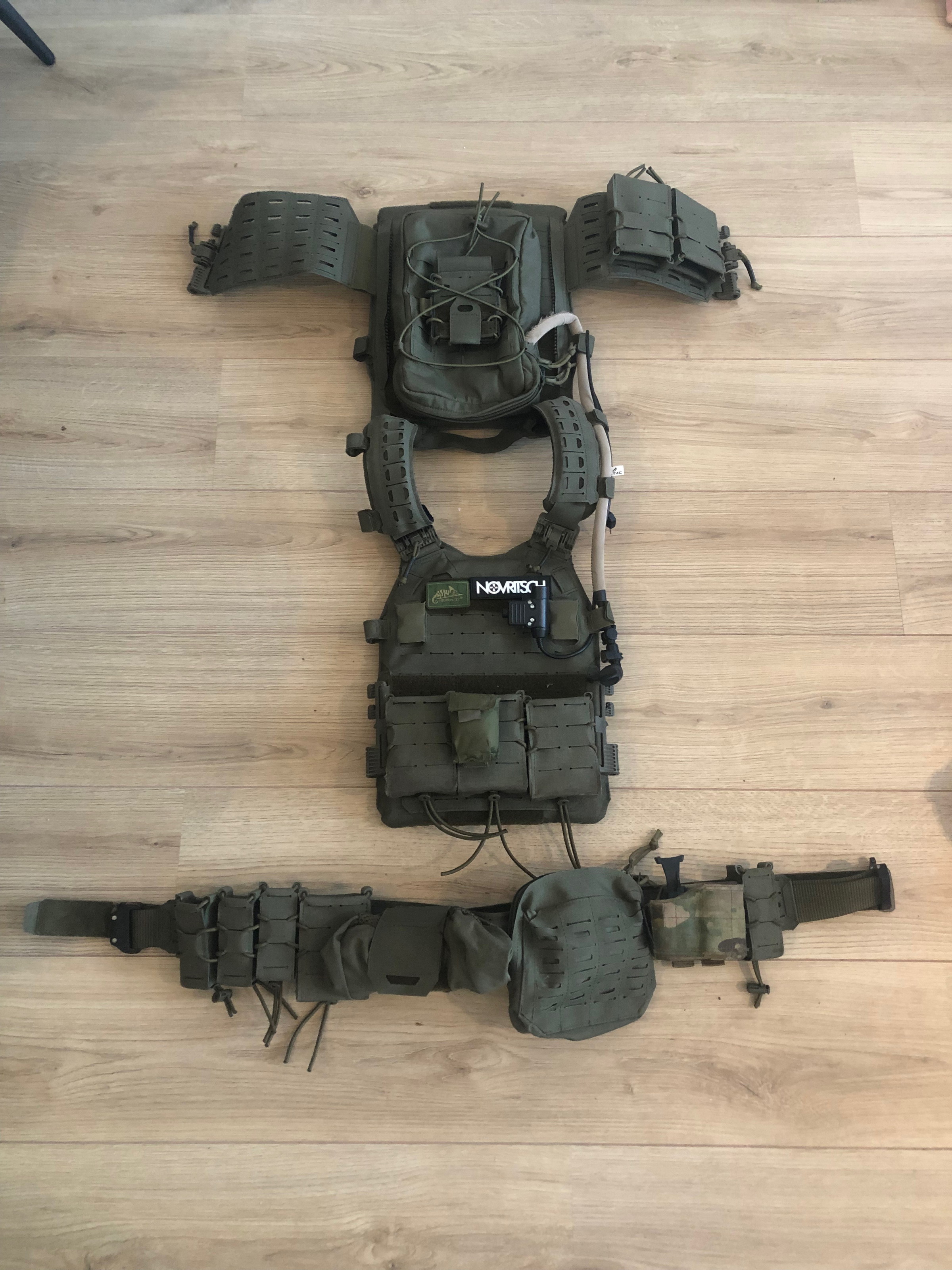 Templar gear plate carrier & battle belt ranger green Airsoft Bazaar