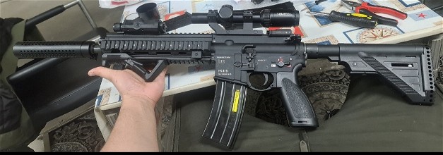 Afbeelding van Vfc HK416A5 gbb+hpa magazijn van 400bbs