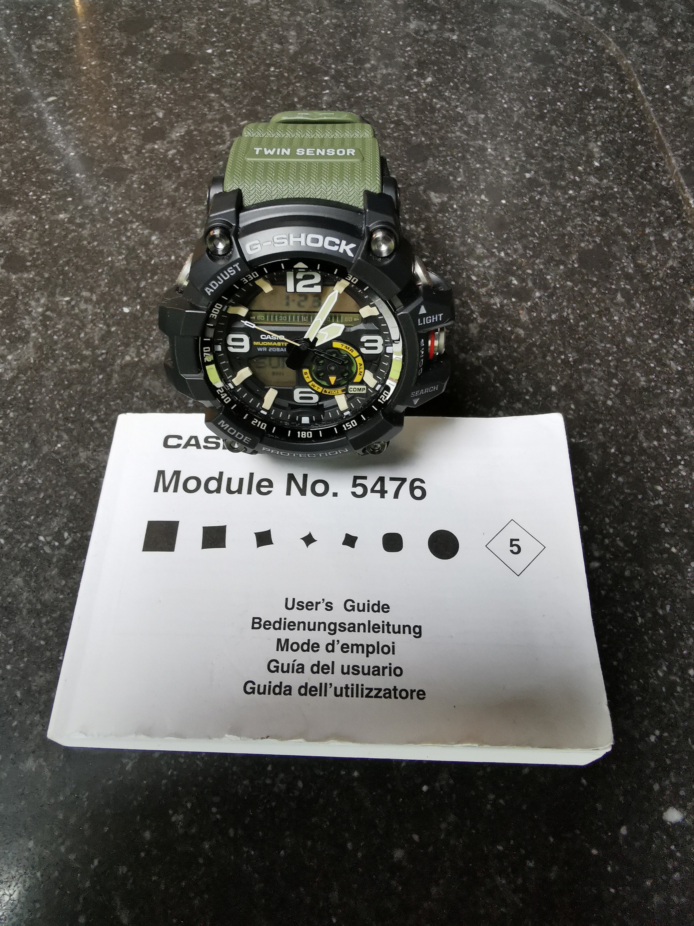 CASIO G-shock GG 1000 1A3ER mudmaster - Airsoft Bazaar