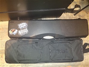 Afbeelding van Swissarms en Decathlon XL wapen koffer 102cm