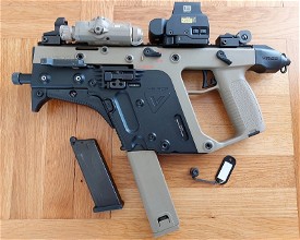 Afbeelding van KWA Kriss Vector Pistol CQB Bi-Color GBBR Version with Real Kriss USA Parts