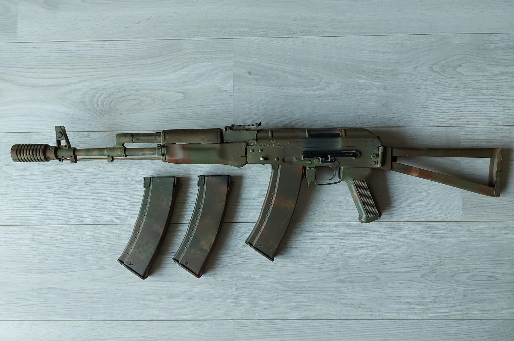 Te koop aangeboden Dboys AKS74 (ideaal als backup gun) Airsoft Bazaar