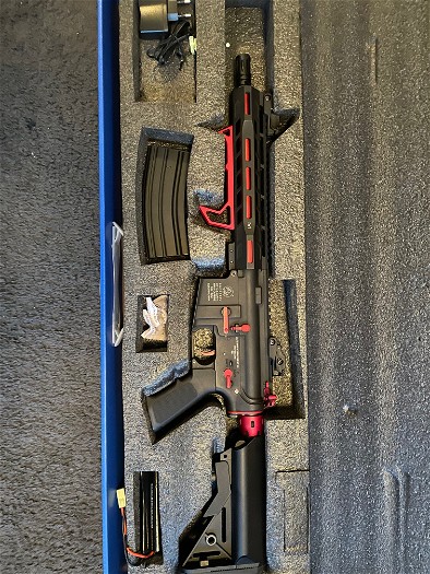 Afbeelding 2 van Colt m4 (upgraded barrel/hop up) en Umarex Glock 18c