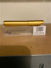 Image for AIRSOFT MASTERPIECE STEEL THREADED OUTERBARREL 5.1 GOLD