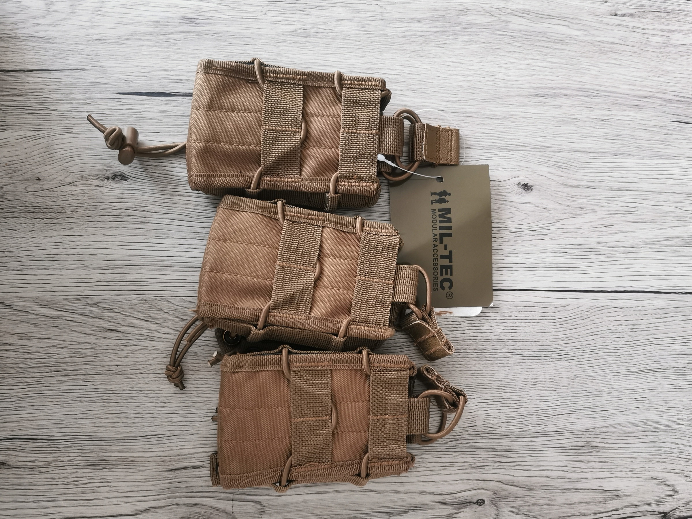 M4 mag pouche tan Airsoft Bazaar