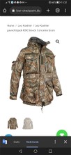 Image for Gezocht concamo brown smock