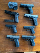 Afbeelding van Verschillend pistols GBB