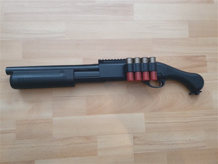 Afbeelding 1 van Cyma CQB M870 Shotgun incl scabbard