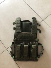 Afbeelding van Lichtweight tactical vest van lancer tactical met pouches