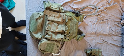 Image for 8fields modular plate carrier met extra pouches