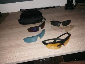 Image for Airsoft bril met 5 verwisselbare lenzen