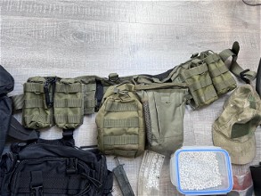 Image for ZGAN Tactical belt + 3 pouches + 4 mag pouches