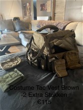 Afbeelding van Costume Tactical Operator Vest Costume remade |  coyote