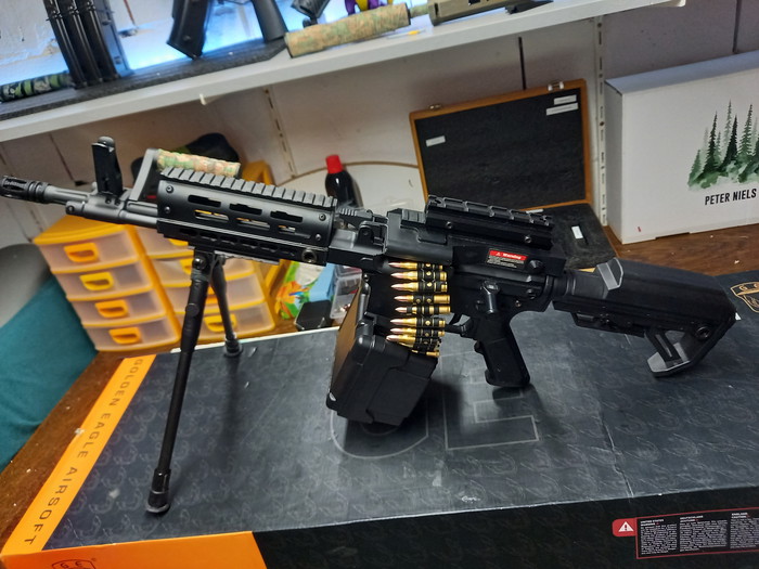 M4/shrike lmg golden eagle Airsoft Bazaar