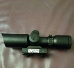 Image for Swiss Arms 1.5-5x32 Compact Illuminated Scope zgan, puntgaaf