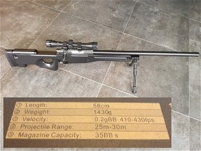 Afbeelding van L96 Sniper Rifle Set / Black / Well