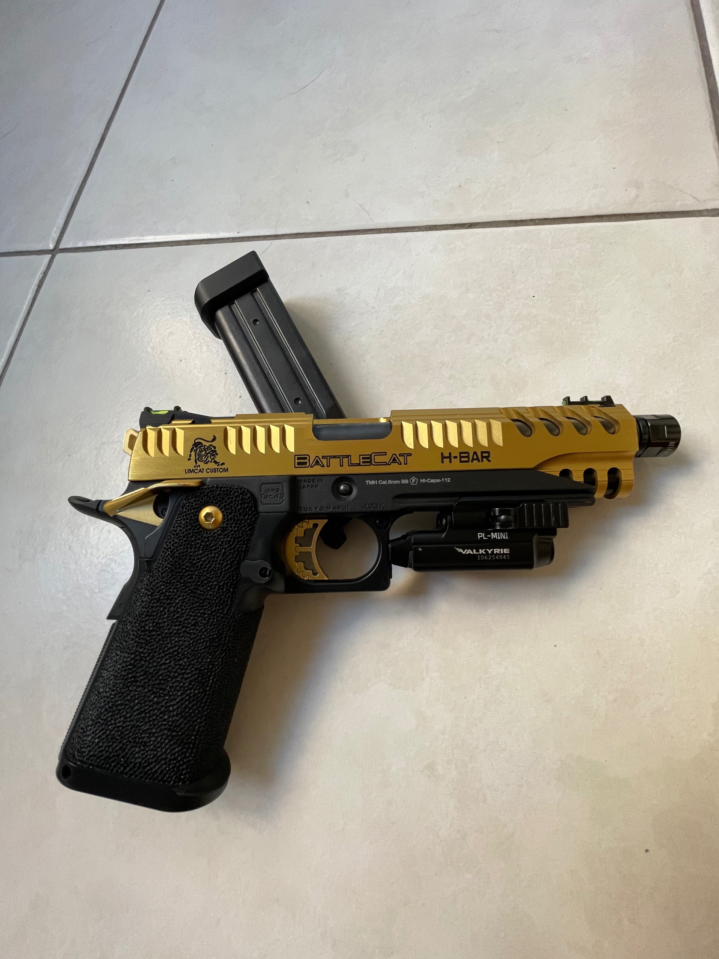 Tokyo marui gold match upgraded Airsoft Bazaar