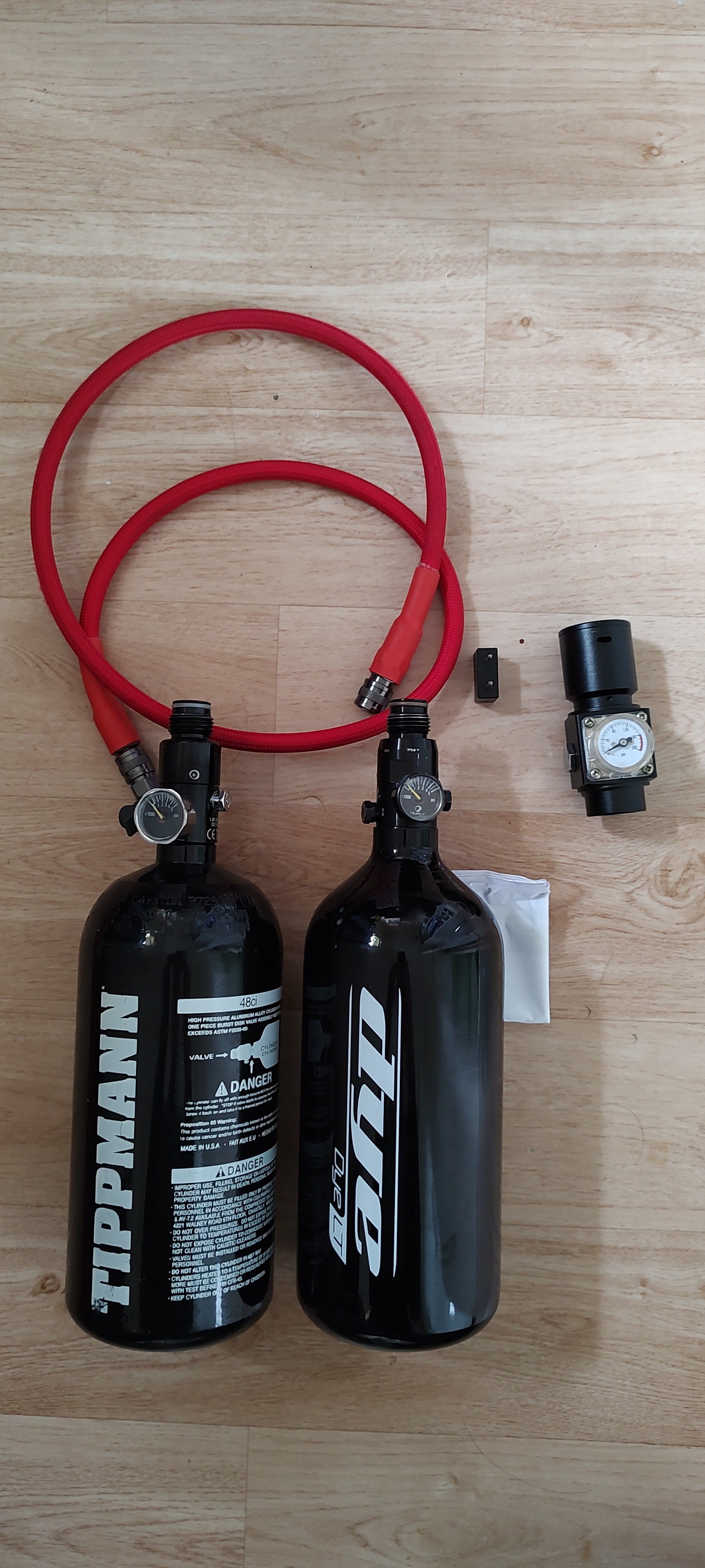 HPA AAP01 incl. tank, line en regulator Airsoft Bazaar