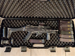 Afbeelding van ASG CZ Scorpion evo 3 a1 - HPA   -    (WOLVERINE INFERNO) + Accessoires