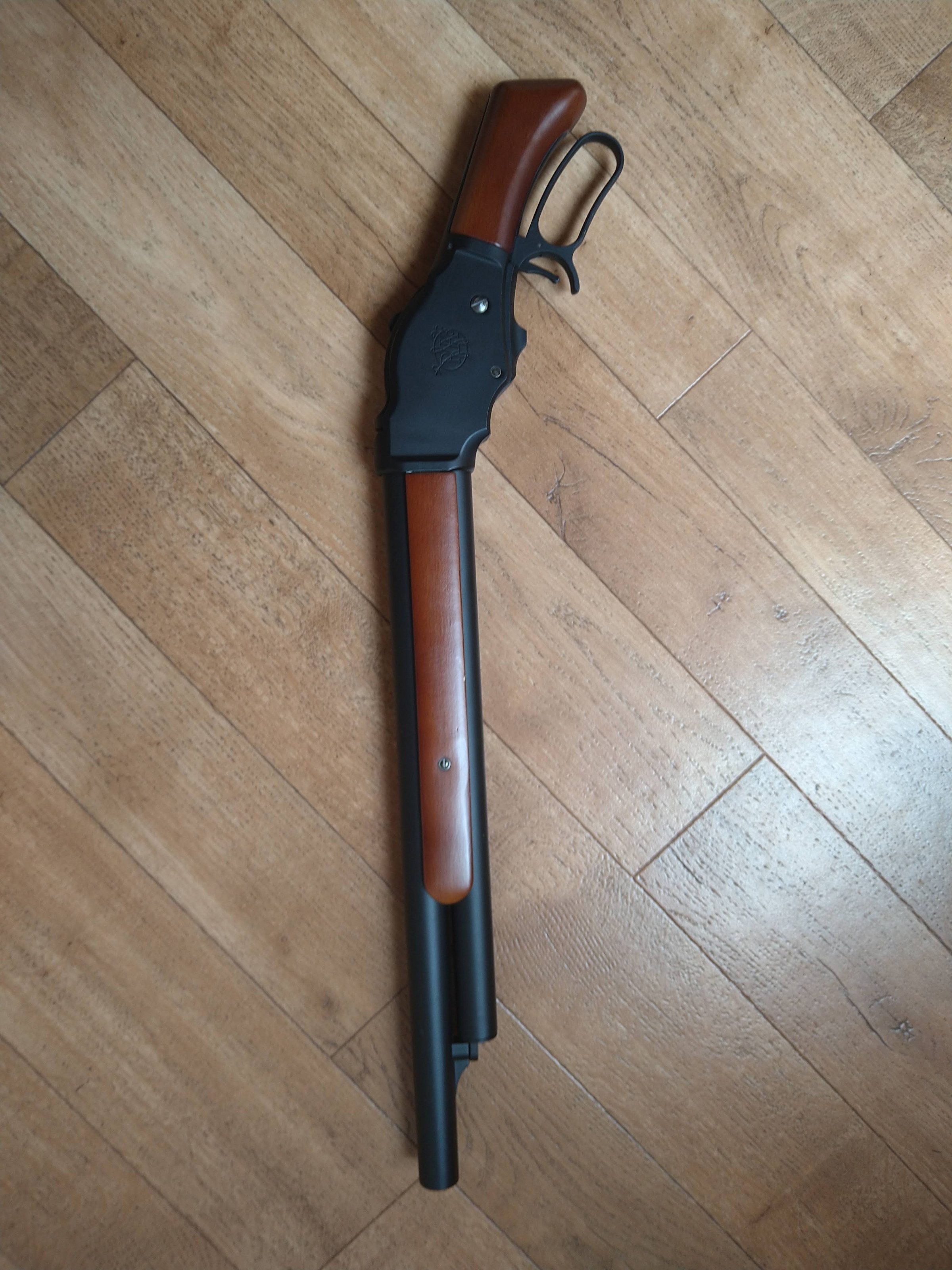 M1887 Terminator 2 Lever Action Gas Airsoft Shotgun by S&T (Model