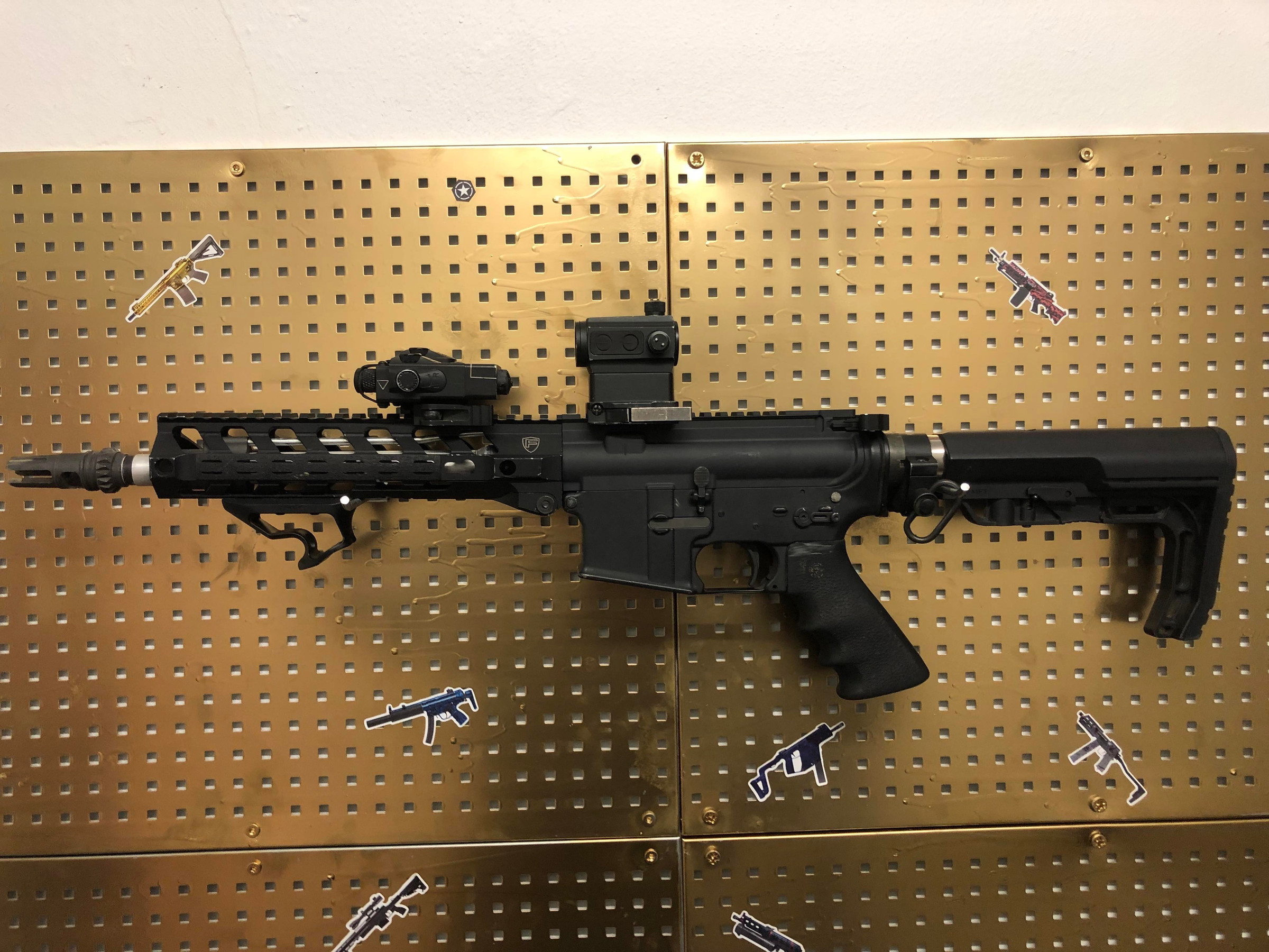 M4, full setup ptw. shooting like a laser. Airsoft Bazaar