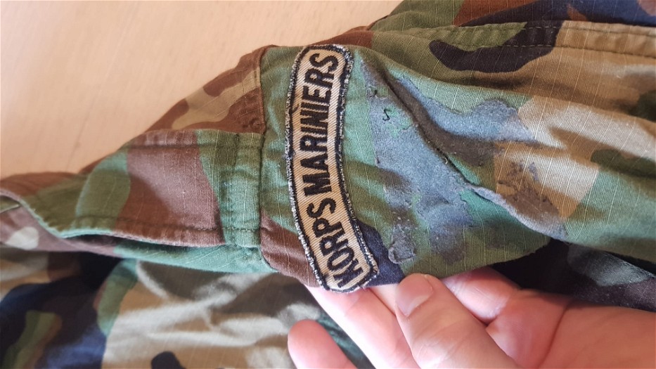 Afbeelding 2 van Corps Mariniers *Overhemd*??